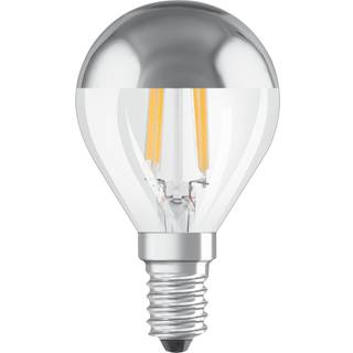 Osram LED pære Krone 4W/827 (37W) filament klar topforspejlet guld E14