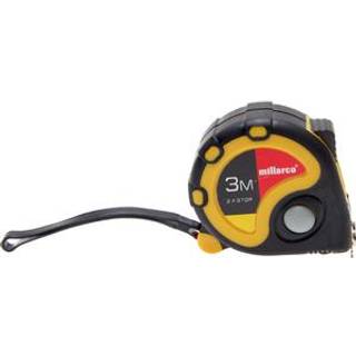 Millarco® båndmål med stop 16 mm x 3 meter