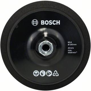 Støtteplade Bosch; 150 mm til vinkelsliber