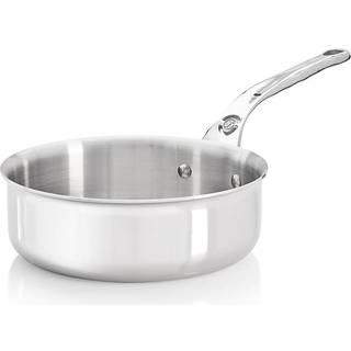 de Buyer Affinity Sauteuse gerade 16 cm / 1,0 L - Edelstahl-Mehrschichtmaterial - Silber