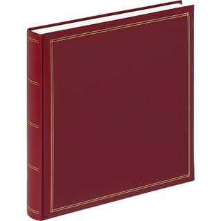 Monza Album Classic rød - 34x33 cm (60 Hvide sider / 30 blade)