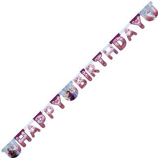 Frost 2 Happy Birthday banner 2 meter