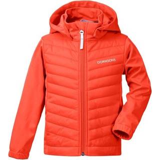 Didriksons Briska Softshelljakke, Poppy Red, 80