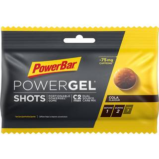 PowerBar PowerGel Shots Cola med koffein (24 pakke)