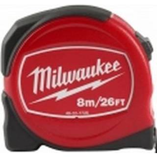 Milwaukee S8/25MM Målebånd 8 meter, metrisk