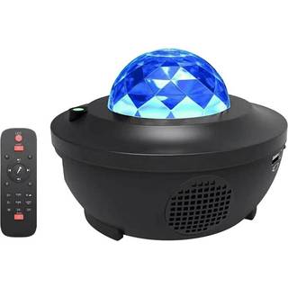 Stjernelampe med Bluetooth-højttaler og Fjernbetjening