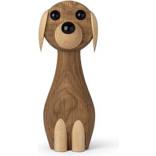 Gunnar Flørning Hund - Eg - 17 cm