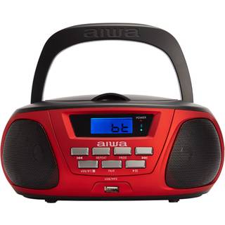AIWA Mini Boomblaster FM - CD - Bluetooth - USB - Pink