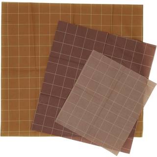 HAPS Nordic Cotton Wraps med Bivoks - 3-Pak - Warm Check