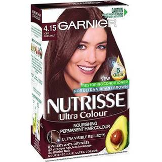 Garnier Nutrisse Ultra Color 4.15 Mahogany Ashy Brown