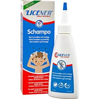 Licener shampoo komplet engangsbehandling dræber både lus og luseæg 100ml