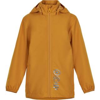 Minymo Børne Softshell Jakke - Golden Orange - 140