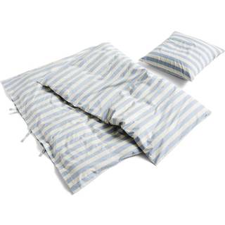 HAY - Été Bed linen - Dyne og pudebetrækt - Stribet lyseblå - 200x140 cm