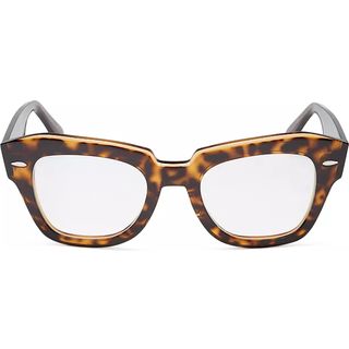 Ray-Ban RB2186 State Street Blue-Light Block 1292BL 49 Solbriller Kvinder Tortoiseshell - Havana - 49mm