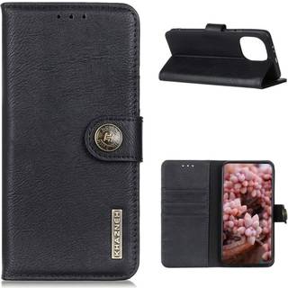 KHAZNEH Wallet Stand Case for Xiaomi Mi 11 - Black