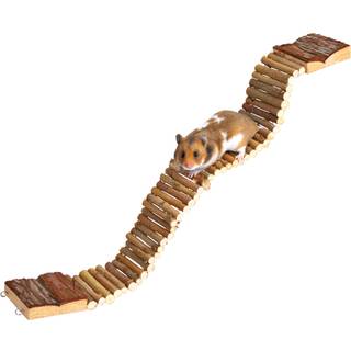 Trixie Hængebro af Barktræ til Små Kæledyr 55x7cm