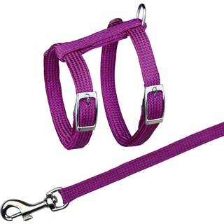 Trixie Cat Harness with Lead assorted colours