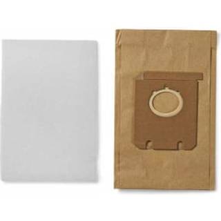 Nedis Støvsugerpose | 10 stk. | Papir | Mest solgt for: Electrolux | Brun