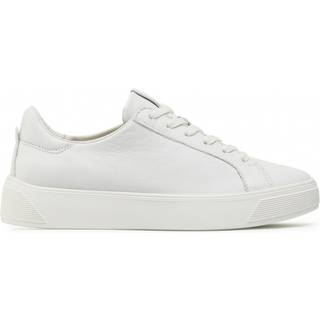 ECCO Street Tray W - Sneakers i læder til damer - Hvid - Size: 38 (UK 5-5.5)