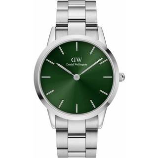 Iconic Link Emerald ADW00100427 Herreur, Stål/Grøn, 40 mm