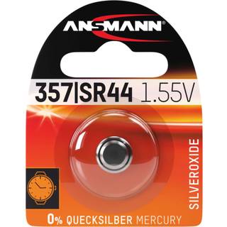 Ansmann Sølvoxid Møntcelle SR44 / SR1154 / 357 - 1.5V
