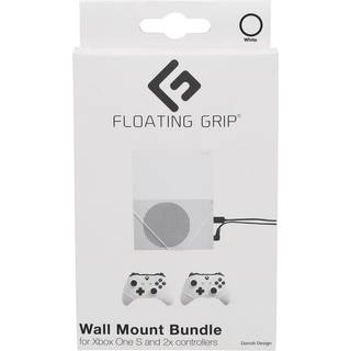 Floating Grip Xbox One S Wall Mount Bundle - White - Miscellaneous Tilbehør til spillekonsol - Microsoft Xbox One S