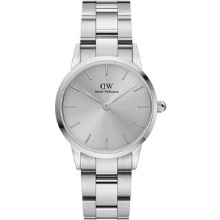Daniel Wellington Iconic Link Unitone 28 DW00100402 - Dame - 28 mm - Analog - Quartz - Mineralglas