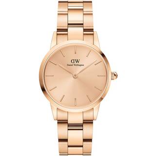 Daniel Wellington Iconic Link Unitone 28 DW00100401 - Dame - 28 mm - Analog - Mineralglas