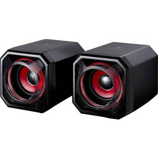 Verbatim SureFire Gator Eye Gaming Speakers Red