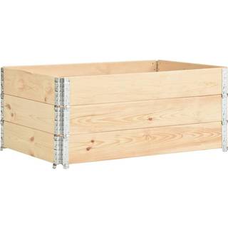 pallerammer: 3 stk. 100x150 cm massivt fyrretræ