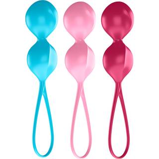 Satisfyer V Balls - Dobbelt Bækkenbundskugler 3 stk
