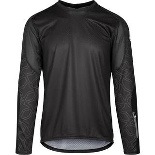 Assos Trail Langærmet Jersey Sort - Størrelse Large