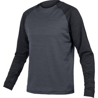 Endura Singletrack Fleece Cykeljersey Herrer størrelse XL farve blå