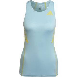 adidas Adizero Tank - Singlet Dame Str. L - Letvægts, åndbar og hurtigttørrende løbetrøje