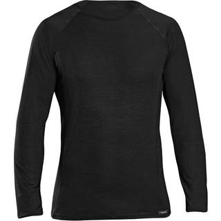GripGrab Merino Base Layer Langærmet Sort - Størrelse Large