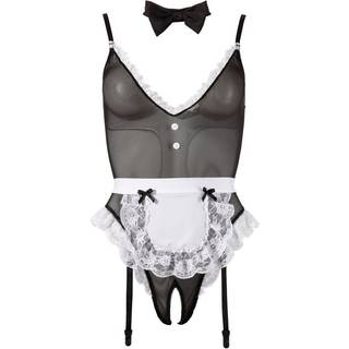 Cottelli - Fræk stuepige body - L