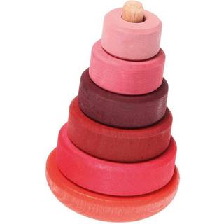 Grimms - Pink Wobbly Stacking Tower