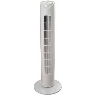 Conzept Søjleventilator 81 cm 45 Watt - Hvid Med Viftefunktion