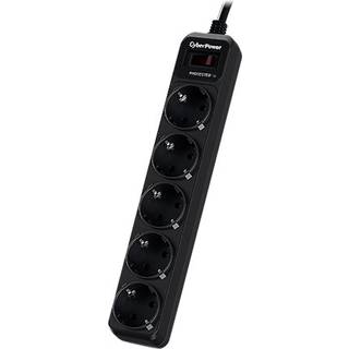 CyberPower Essential B0520SC0-DE Strømstødsbeskytter 5-stik 10A Sort