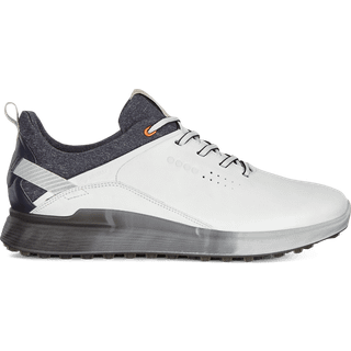 Ecco S-Three Vandtætte Herre Golfsko Uden Spikes - White - Str. 40 Normal