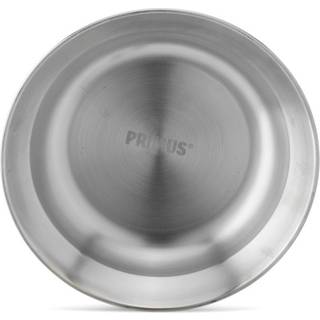 Dyb tallerken i rustfrit stål Primus CampFire Plate Stainless Steel, sølv, Ø21.5 cm