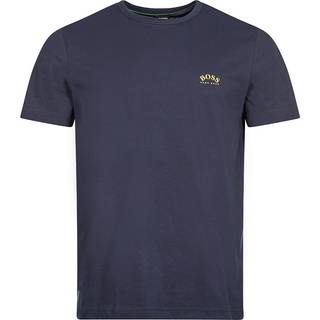 Boss Curved logo G t-shirt - Navy - Str. S - Modish.dk