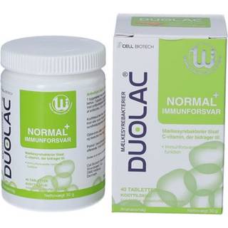 Duolac Normal+ Immunforsvar - 40 tyggetabl.