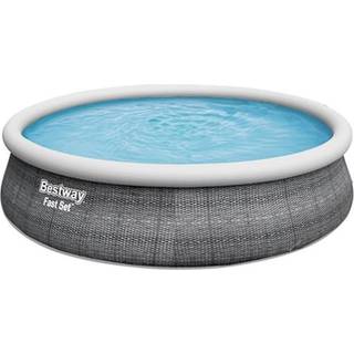 Bestway Fast Set Pool Sæt 457 x 107 cm m/pumpe og stige