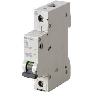 Siemens Automatsikring 1-pol 6kA C25