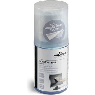Durable ScreenClean rensespray med klud 200ml