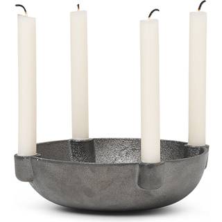 Bowl Candle Holder - Small - Black Brass