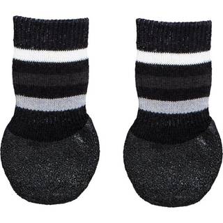 Trixie Dog Socks non-slip L-XL 2 pcs. Black