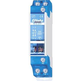 ELTAKO KIPRELÆ 2S 16A 230V AC DIN S12-200 230V AC