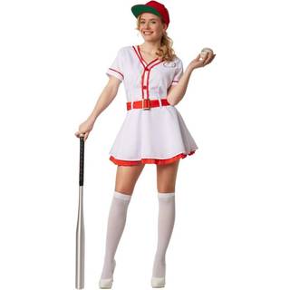 Baseballspiller kostume - L
